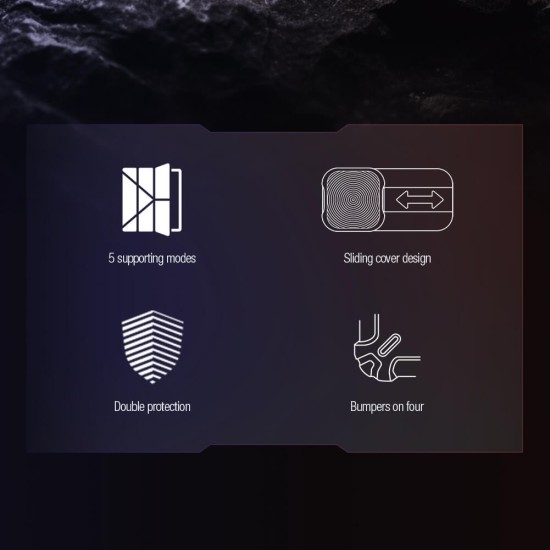 Xiaomi Pad 8 / 8 Pro брониран калъф с капак и защита на камерата черен