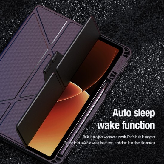 Xiaomi Pad 8 / 8 Pro брониран калъф с капак и защита на камерата черен