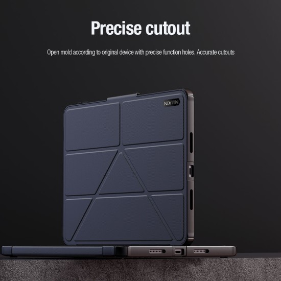 Xiaomi Pad 8 / 8 Pro брониран калъф с капак и защита на камерата черен