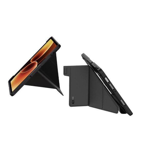 Xiaomi Pad 8 / 8 Pro брониран калъф с капак и защита на камерата черен